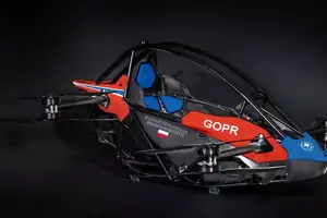 “Carro voador” Jetson One auxiliará socorristas de montanha na Polônia (Foto: Jetson Aero)
