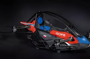 “Carro voador” Jetson One auxiliará socorristas de montanha na Polônia (Foto: Jetson Aero)