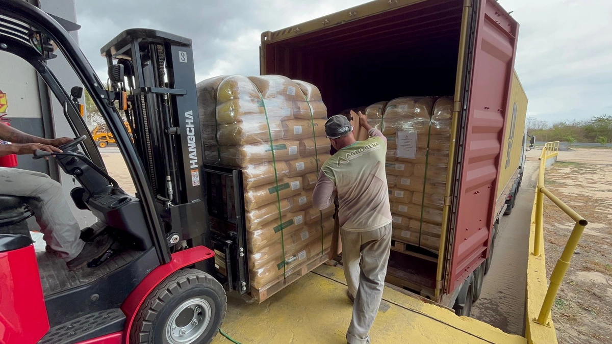 Cera na ZPE para exportação