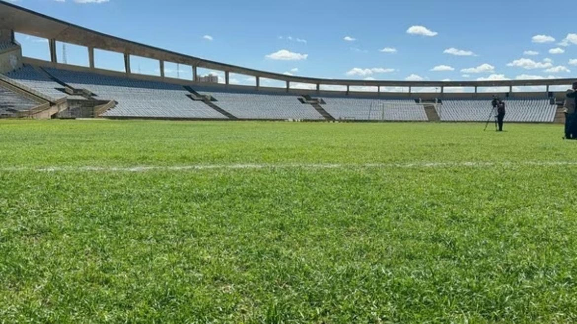 Gramado do Albertão será recomposto