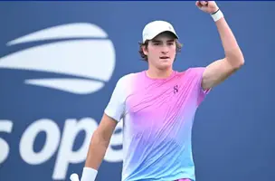 João Fonseca, estreia hoje no US Open. (Foto: imagem de reprodução)