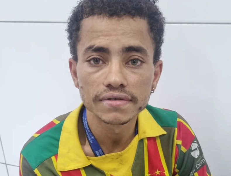 Lucas Batista Lima, de 28 anos, foi preso em Timon-MA