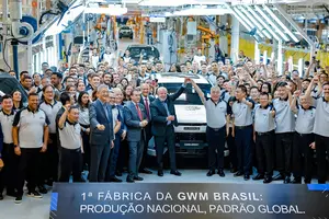 Lula na inauguração da GWM no Brasil (Foto: Ricardo Stuckert / PR)