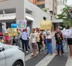 Manifestação em frente ao INSS denuncia cortes no BPC e critica MP