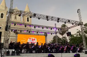 O projeto Sinfonia Anime se apresenta neste domingo (17), às 18h, no adro da Igreja São Benedito (Foto: Maryane Moura)