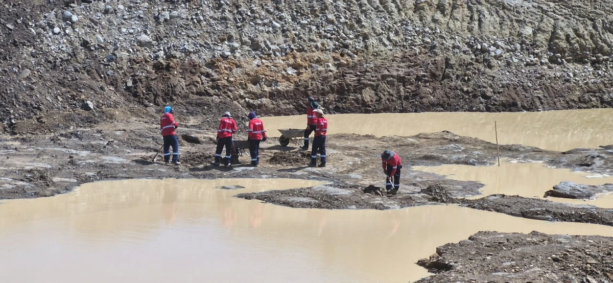 Obra da Barragem Nova Algodões