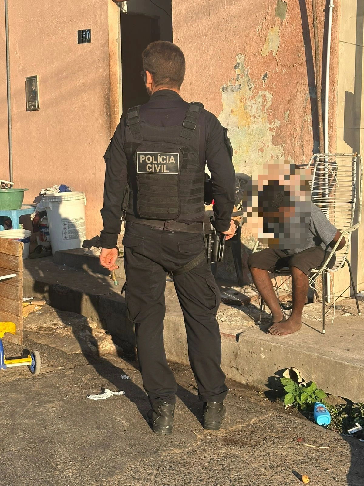 Prisão de casal pela Polícia