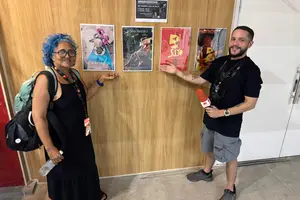 produtora e cineasta Fátima Guimarães explicou que a proposta é transformar o espaço em um ponto de encontro contínuo para a cultura (Foto: Eloy Figueiredo / Revista40graus)
