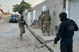 Atuação do GAECO e Polícia Civil (Foto: MPPI)
