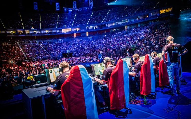 Campeonato Mundial de um Jogo Online na Categoria E-Sports