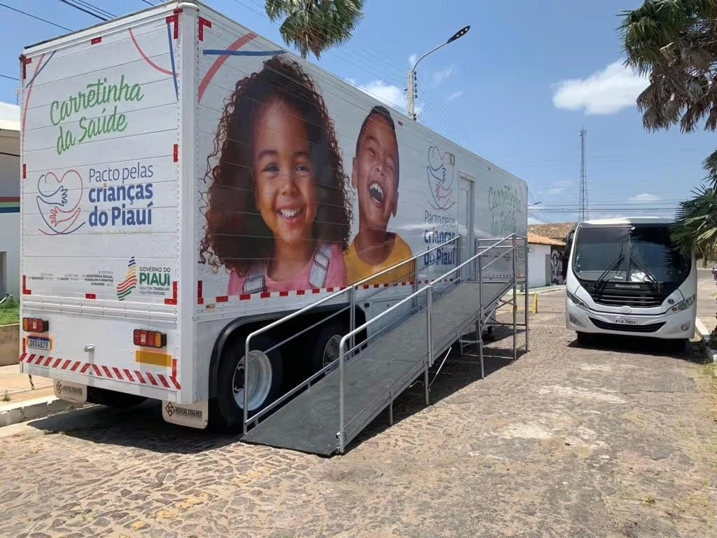 Carretinha da Saúde, iniciativa do Pacto pelas Crianças do Piauí