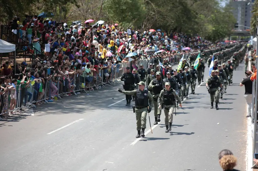 Coronel Scheywann Lopes desfile de 7 de Setembro de 2025