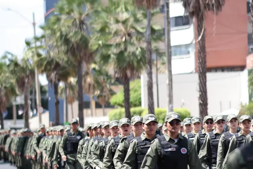 Coronel Scheywann Lopes desfile de 7 de Setembro de 2025