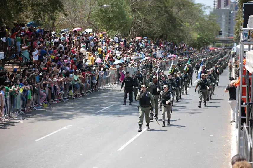 Coronel Scheywann Lopes desfile de 7 de Setembro de 2025