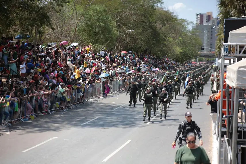 Coronel Scheywann Lopes desfile de 7 de Setembro de 2025