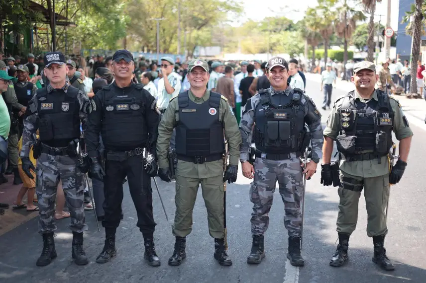 Coronel Scheywann Lopes desfile de 7 de Setembro de 2025