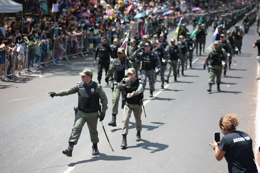 Coronel Scheywann Lopes desfile de 7 de Setembro de 2025