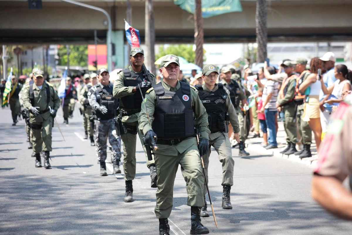 Coronel Scheywann Lopes desfile de 7 de Setembro de 2025