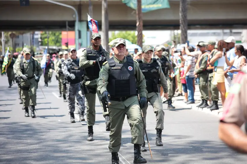 Coronel Scheywann Lopes desfile de 7 de Setembro de 2025