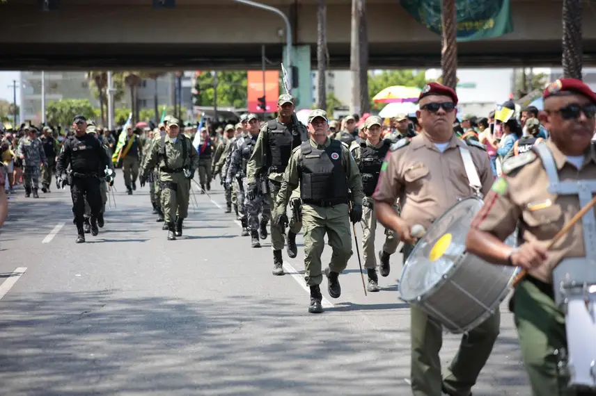 Coronel Scheywann Lopes desfile de 7 de Setembro de 2025