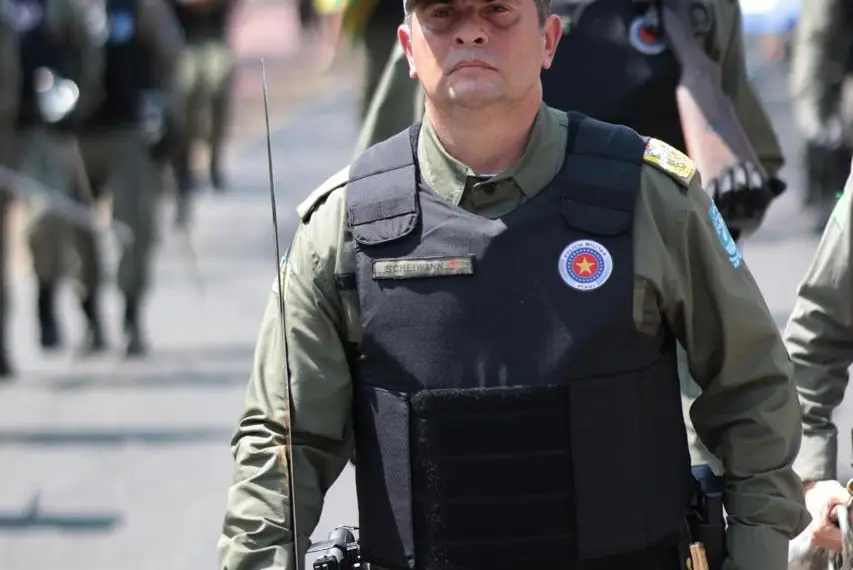Coronel Scheywann Lopes desfile de 7 de Setembro de 2025