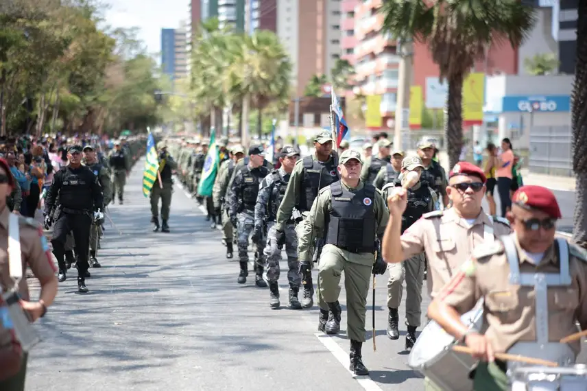 Coronel Scheywann Lopes desfile de 7 de Setembro de 2025