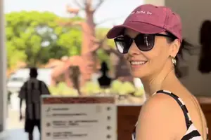 Débora Falabella em Teresina (Foto: Arquivo pessoal)
