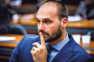 Eduardo Bolsonaro, deputado federal (Foto: Reprodução | Brenno Carvalho)
