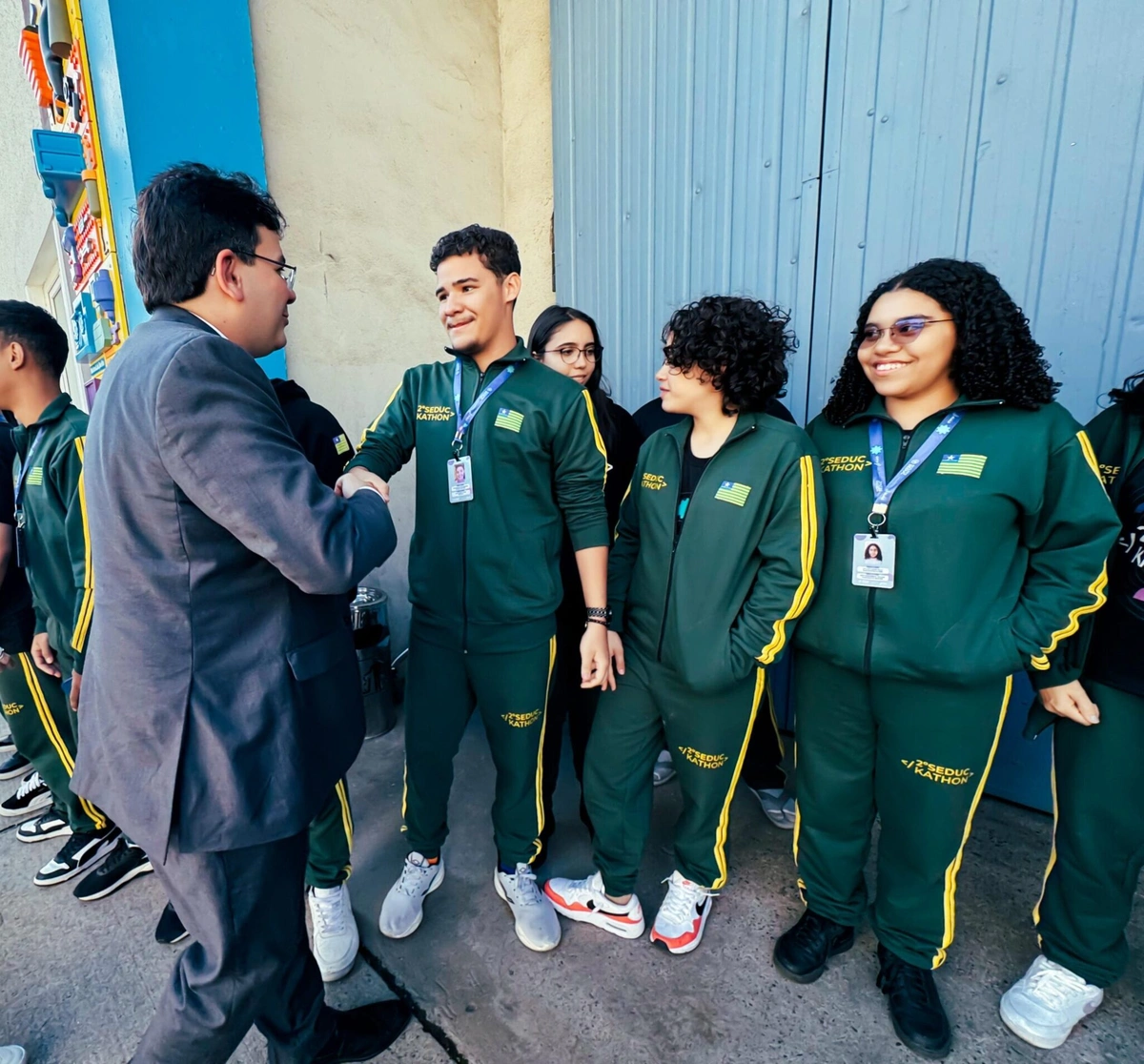 Encontro com estudantes Alemanha