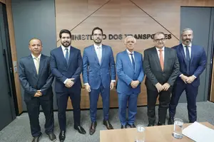 Governador em exercício Themístocles Filho em Brasília (Foto: Renato Braga)