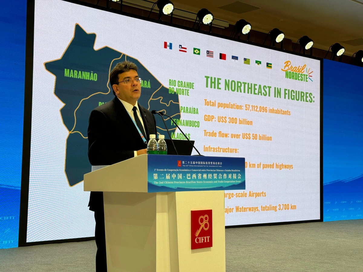 Governador Rafael Fonteles participa do Encontro de Cooperação Econômica e Comercial entre Províncias Chinesas e Estados Brasileiros