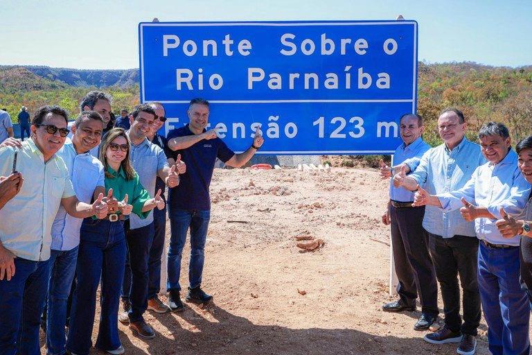 Inauguração de Ponte entre o Piauí e o Maranhão