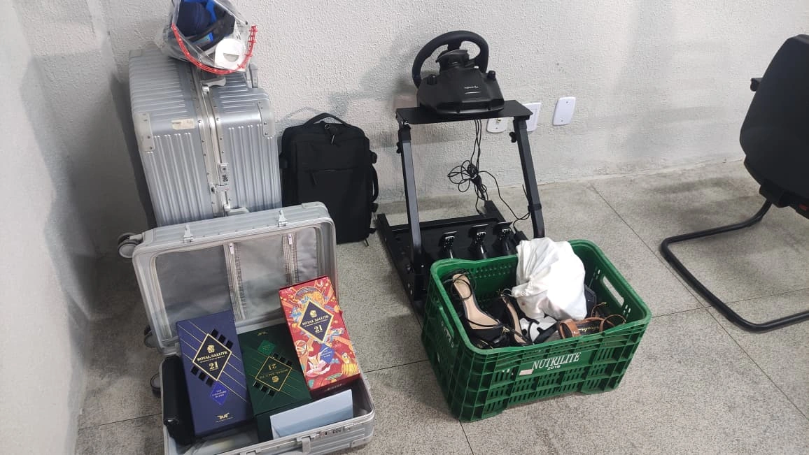 Objetos apreendidos