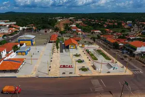 Praça de Cocal da Estação (Foto: Reprodução)