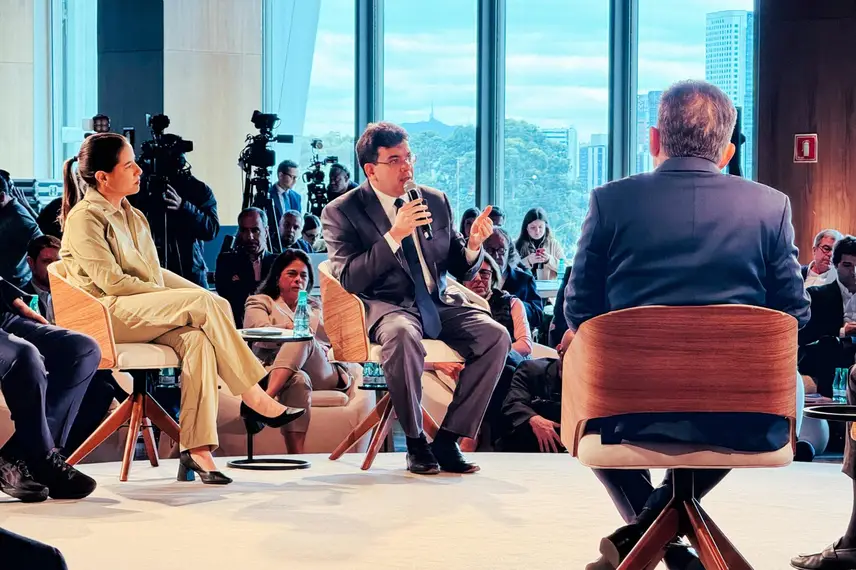 Rafael Fonteles, marcou presença na 18ª edição do Encontro de Líderes, promovido pela Comunitas, em São Paulo