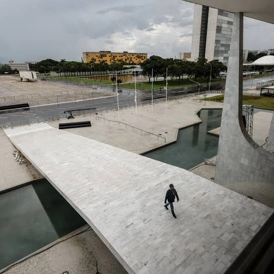 Rampa do Palácio do Planalto, em 2023