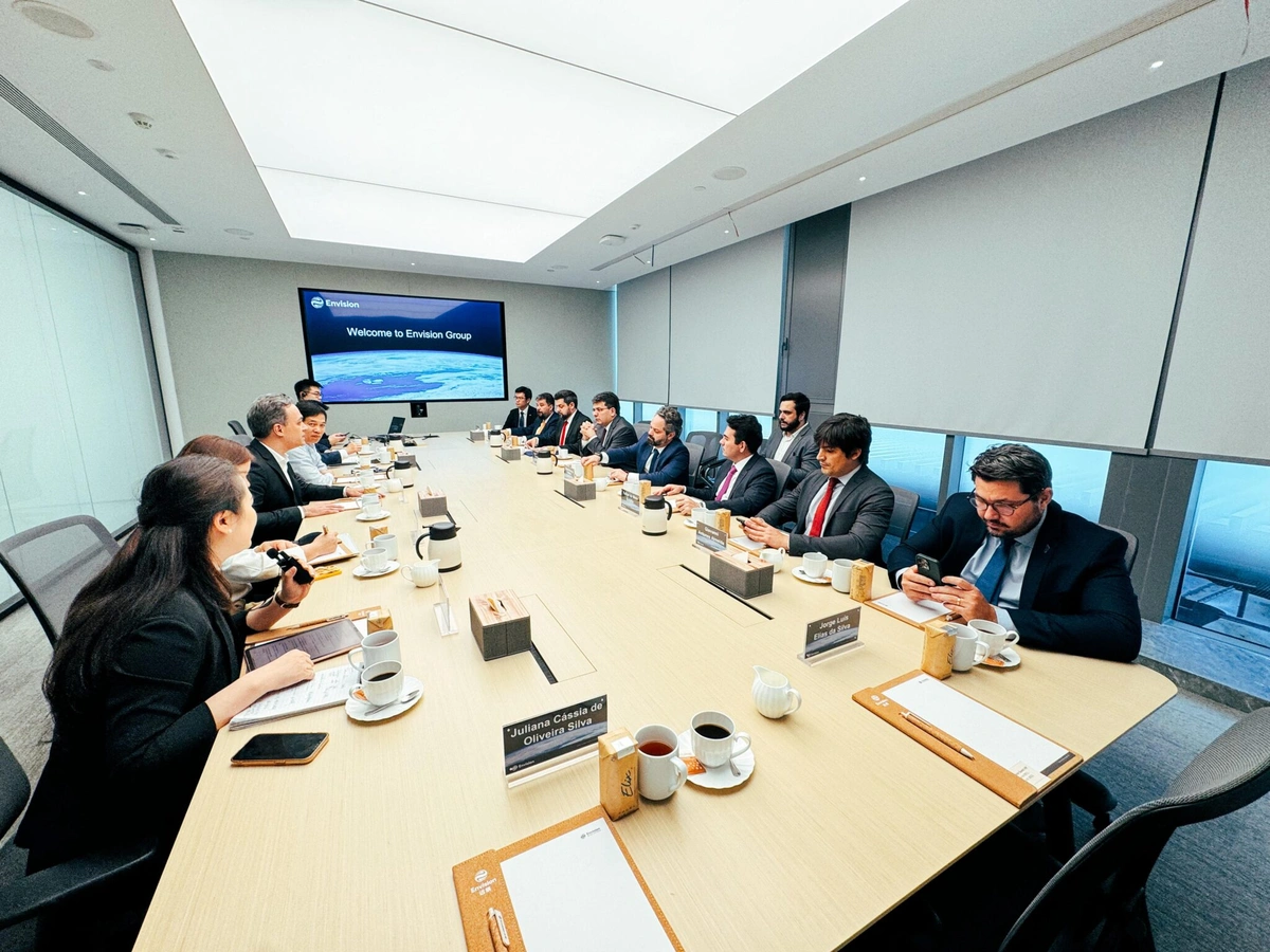 Reunião com executivos da empresa Envision