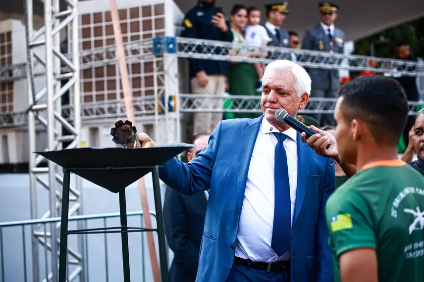 Temístocles Filho no desfile de 7 de setembro