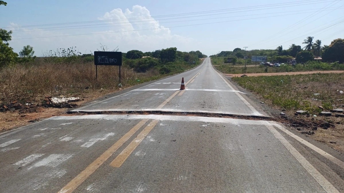 Trecho da BR-402
