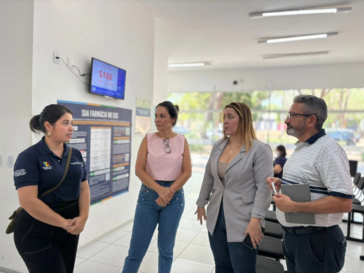 Visita técnica do Ministério da Saúde avalia qualidade de UBS em Teresina