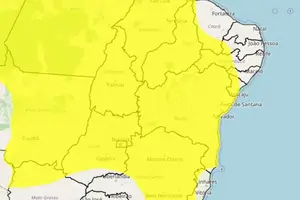 Alerta de chuva (Foto: INMET)