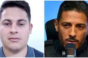 Bruno Arcanjo suspeito de matar Marcelo Soares (Foto: Foto montagem)