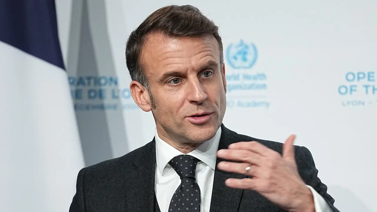 Emmanuel Macron, presidente da França