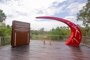 Inauguração do Monumento Lagoa do Jacaré (Foto: Gabriel Paulino)