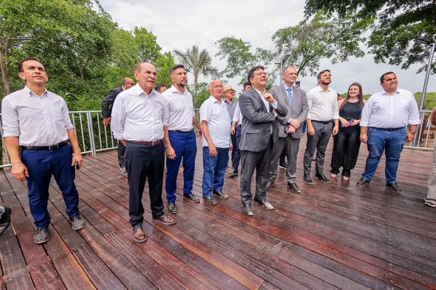 Inauguração do Monumento Lagoa do Jacaré