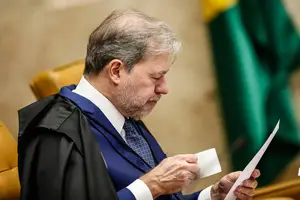 Ministro Dias Toffoli em sessão no STF (Foto: Gabriela Biló)