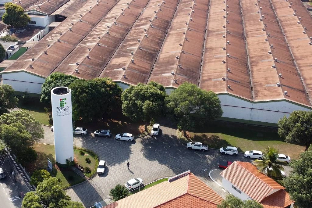 O Instituto Federal do Espírito Santo, em Vitória (ES)