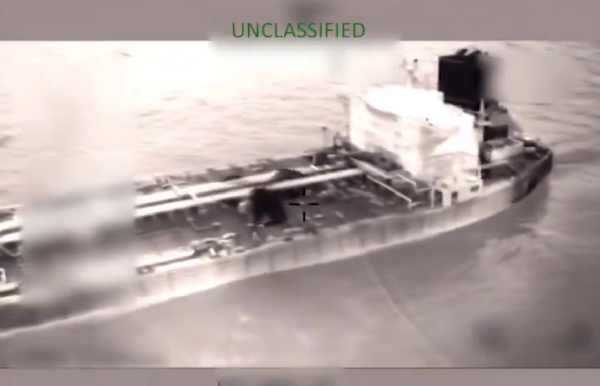 O petroleiro Olina foi apreendido pelos Estados Unidos