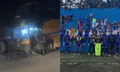 Ônibus do Águia de Marabá Sub-20 se envolve em acidente, e preparador físico morre