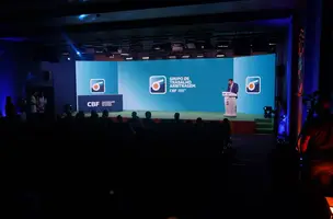 Profissionalização da Arbitragem foi anunciada pelo presidente da CBF, Samir Xaud (Foto: Rafael Góes/CBF)